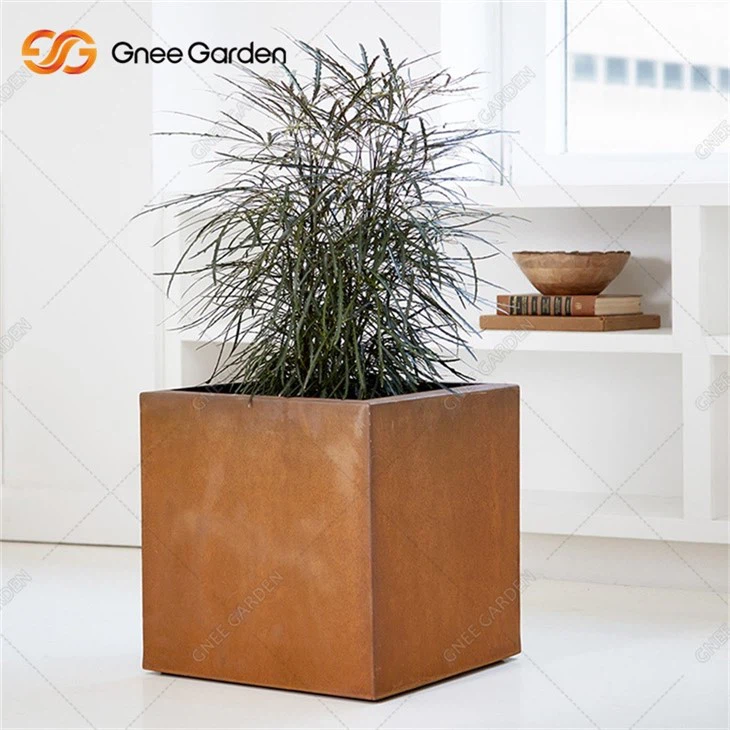 Customized Metal Planters Corten Steel