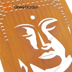 Dekorativ Metall Skärm Panel