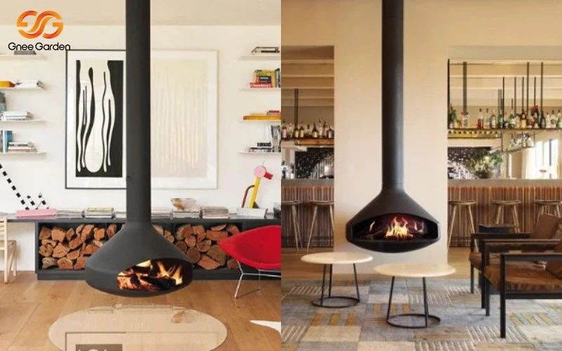 black ceiling hanging fire black ceiling hanging fire